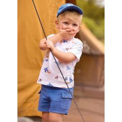 Bermuda de surv&ecirc;tement effet d&eacute;lav&eacute; 