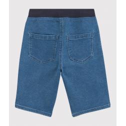 Bermuda denim responsable enfant garçon