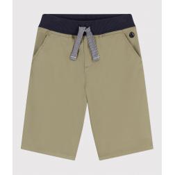 Bermuda en serge de coton enfant garçon