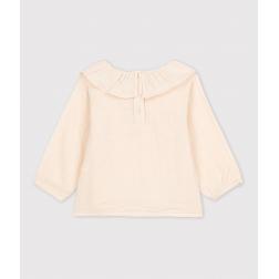 Blouse manches longues bébé en gaze de coton