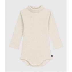 Body col roulé en coton 