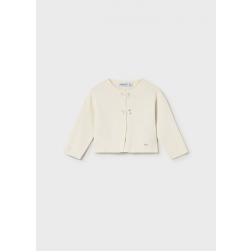 Cardigan en tricot n&oelig;uds