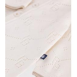 Combinaison longue b&eacute;b&eacute; en tricot de coton