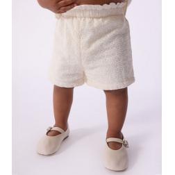 Ensemble 2 pi&egrave;ces en broderie anglaise avec motif c&oelig;urs 