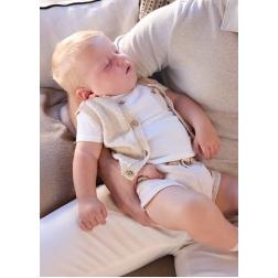 Ensemble 3 pi&egrave;ces avec gilet 