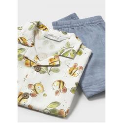Ensemble 3 pièces avec surchemise
