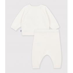 Ensemble b&eacute;b&eacute; en tricot &agrave; motif 