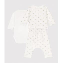 Ensemble imprimé en coton bébé