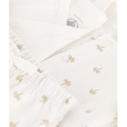 Ensemble imprimé en coton bébé