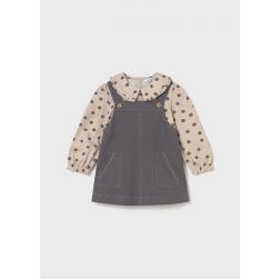Ensemble jupe salopette et t-shirt