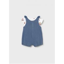 Ensemble salopette et t-shirt