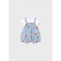 Ensemble salopette et t-shirt