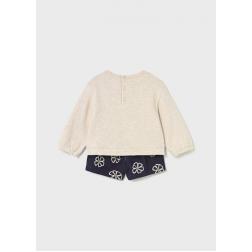 Ensemble short fleurs