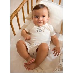 Ensemble short imprim&eacute; et t-shirt 