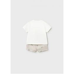 Ensemble short imprim&eacute; et t-shirt 