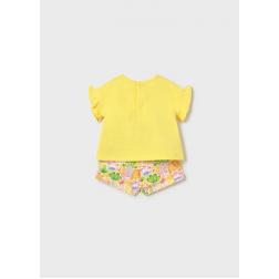 Ensemble short imprim&eacute; et t-shirt 