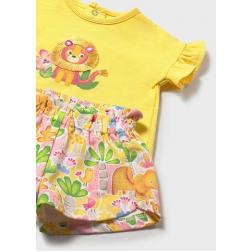 Ensemble short imprim&eacute; et t-shirt 