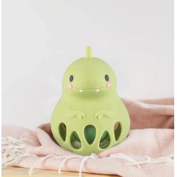 Hochet en silicone dino