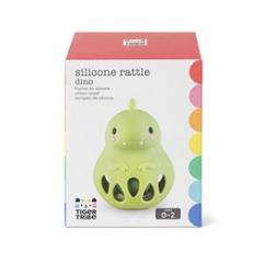 Hochet en silicone dino