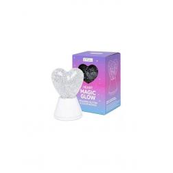 Lampe &agrave; paillettes Coeur magique