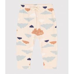 Pantalon bébé en molleton imprimé