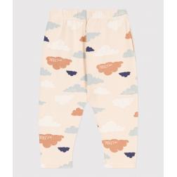 Pantalon bébé en molleton imprimé