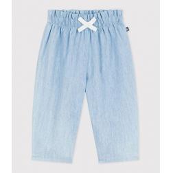 Pantalon en chambray