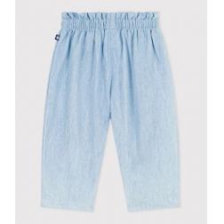 Pantalon en chambray