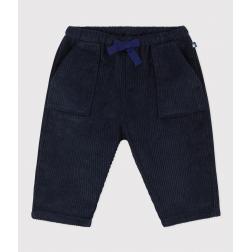 Pantalon en velours grosses côtes bébé