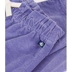 Pantalon en velours uni