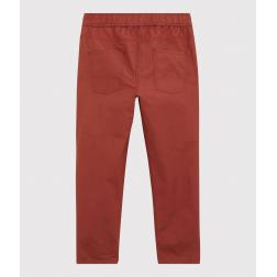 Pantalon regular en serge de coton enfant garçon