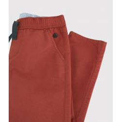 Pantalon regular en serge de coton enfant garçon