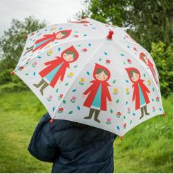 Parapluie chaperon rouge