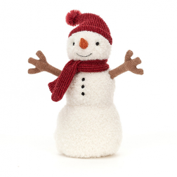 Peluche bonhomme de neige