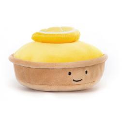 Peluche tarte citron