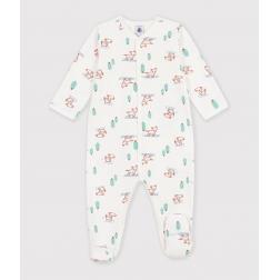 Pyjama b&eacute;b&eacute; en molleton imprim&eacute; chien 