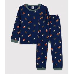 Pyjama champignon petit garçon en molleton