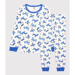 Pyjama motif animaux petit garçon en coton