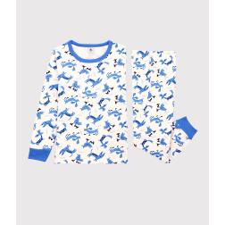 Pyjama motif animaux petit garçon en coton