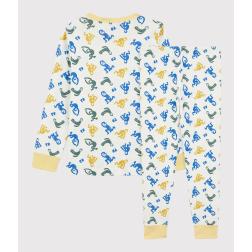 Pyjama singes phosphorescents petit garçon en coton