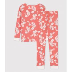 Pyjama snugfit Hawaï petite fille en coton
