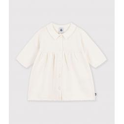 Robe &agrave; col en tricot