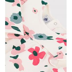 Robe b&eacute;b&eacute; en coton manches longues
