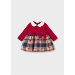 Robe combin&eacute;e en tricot