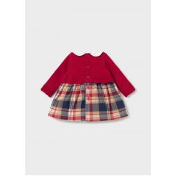 Robe combin&eacute;e en tricot