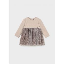 Robe combin&eacute;e en tulle