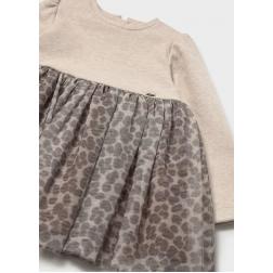 Robe combin&eacute;e en tulle