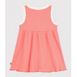 Robe en coton sans manches, unie 