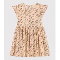 Robe en popeline enfant fille