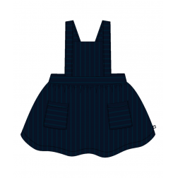 Robe sans manche en velours grosses côtes bébé